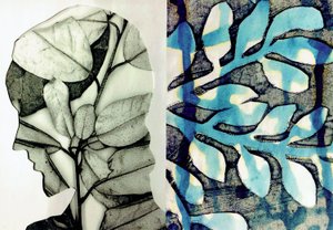 La Foret X, 2017 (collage) - Stephen Dow