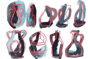 Nine Vessels, 2016 (pastel à l