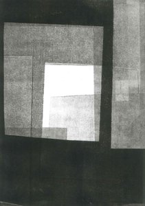 Nocturnus III, 2015 (monoprint sur papier) - Stephen Dow