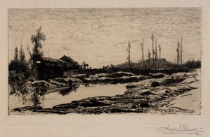 Sur le Schroon - Sécheresse - Stephen Parrish