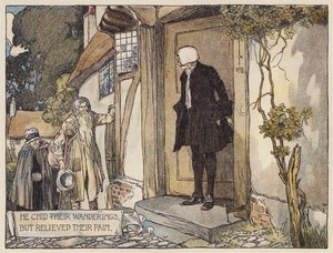 Illustration pour Le Village déserté par Oliver Goldsmith
