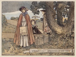 Illustration pour Le Village déserté par Oliver Goldsmith
