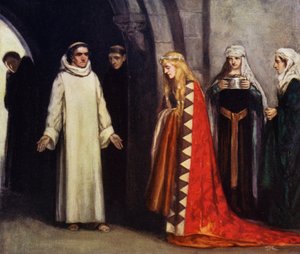Saint Bernard et sa sœur Hombeline