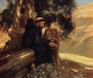 Saint Jérôme et le lion