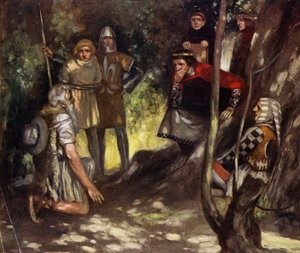 Saint Louis de France dans le bois de Vincennes - Stephen Reid