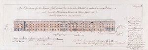 Conception pour les maisons des deux côtés de la rue prévue pour s