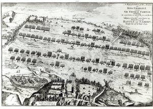 Préparation pour la bataille de Naseby, livrée le 14 juin 1645, publiée dans 