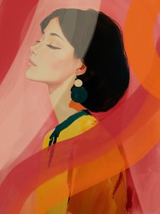Portrait « Sérénité colorée » - Studio Palette