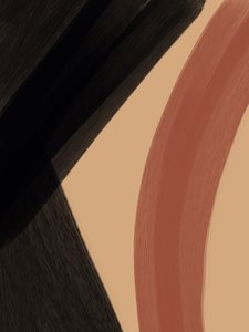 Courbes abstraites aux tons terreux - Studio Palette