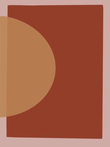 Abstrait géométrique chaleureux - Studio Palette