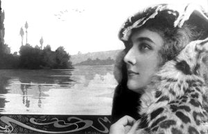 Alice Dufrene, c. 1900 (photo) - Studio Reutlinger