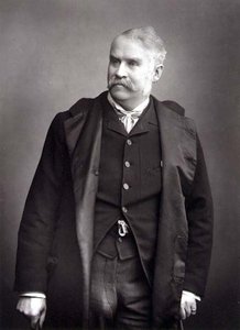 Sir William Schwenck Gilbert (1836-1911), dramaturge, portrait photographique - Studio Walery