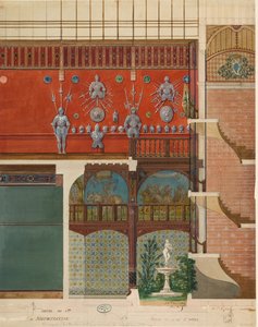 Dessin architectural de l