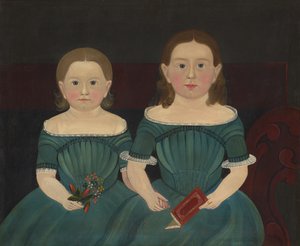 Mary et Elizabeth Hathaway, c.1849