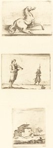 Feuille de gravures - Style of Jacques Callot
