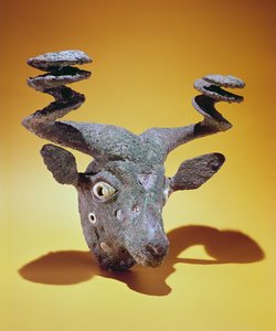 Tête de taureau, d