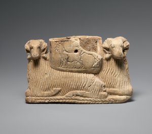 Vase soutenu par deux béliers, vers 2600-2500 av. J.-C. - Sumerian Sumerian