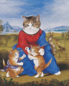 Illustration de Cats Galore! A Compendium of Cultured Cats (pub. 2015)
