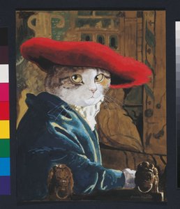 Illustration de Cats Galore! A Compendium of Cultured Cats (pub. 2015)