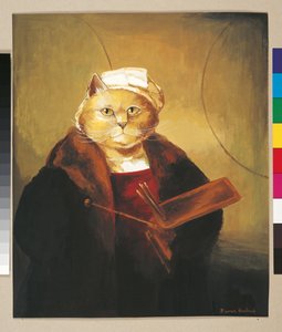 Illustration de Chats en Folie ! Un Compendium de Chats Cultivés (pub. 2015)