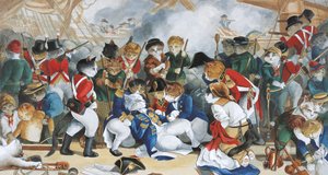 Illustration de Cats Galore! A Compendium of Cultured Cats (pub. 2015) - Susan Herbert