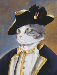 Illustration de Cats Galore! A Compendium of Cultured Cats (pub. 2015)
