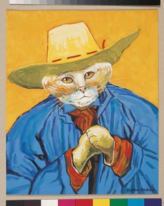 Illustration de Cats Galore! A Compendium of Cultured Cats (pub. 2015)