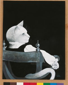 Illustration de Cats Galore! A Compendium of Cultured Cats (pub. 2015)