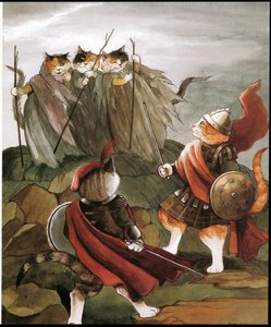 Illustration de Shakespeare Cats (pub. 1996)