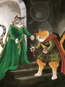Illustration de Shakespeare Cats: Poster Book - Susan Herbert
