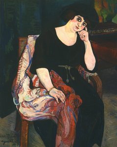 Portrait de Madame Zamaron - Marie Clementine (Suzanne) Valadon