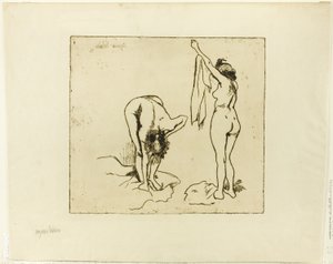 Deux femmes se séchant - Suzanne Valadon