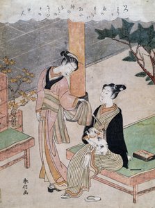 Courtisanes, par Suzuki Harunobu, Japon - Suzuki Harunobu