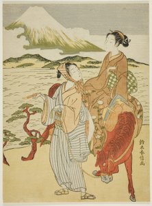 Pause pour admirer le mont Fuji (parodie du voyage vers l