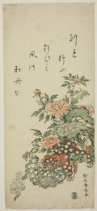 Pivoines et lions chinois