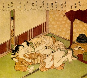 Deux amants, vers 1750 - Suzuki Harunobu