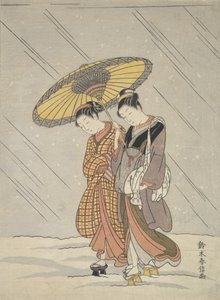 Deux femmes dans une tempête, 1764-72