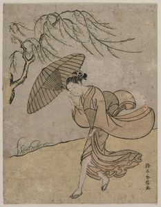 Femme courant près d