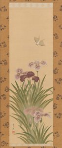 Iris et Papillon, vers 1850