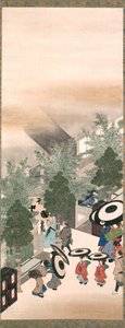 Yoshiwara et Shinagawa, période Edo - Suzuki Kiitsu