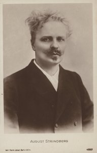 August Strindberg, dramaturge, romancier, poète et artiste suédois