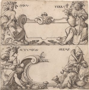 Eau et Terre/Automne et Hiver - Swiss 16th Century