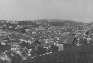 Saint-Gall, Vue générale (photo n/b)