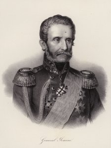 Antoine Henri, Baron de Jomini, général et historien militaire suisse (gravure)