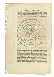 "De Revolutionibus Orbium Coelestium" de Nicolas Copernic et "De Libris Revolutionum Nicolai Copernici Narratio Prima" de Georg Johan Rheticus, deux œuvres en un volume, Bâle, 1566-67