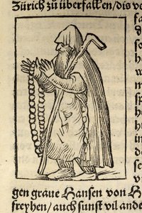Illustration de Cosmographia par Sebastian Muenster, Bâle 1544 - Swiss School