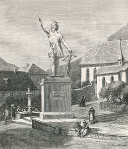 Statue de Tell à Altdorf, près de l