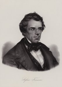 Stefano Franscini, politicien et statisticien suisse (gravure)