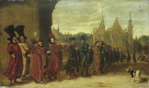 Ambassadeurs du Tsar de Moscovie à La Haye le 4 novembre 1631, années 1630
