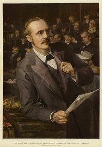 Le très honorable Arthur James Balfour, MP, s